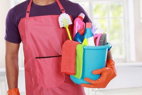 Professional carpet cleaning team in Canary Wharf providing expert care