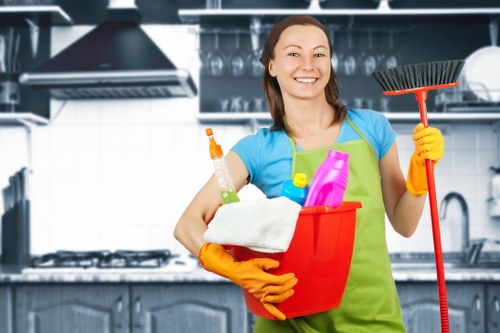 Professional mattress cleaning in a modern Canary Wharf bedroom